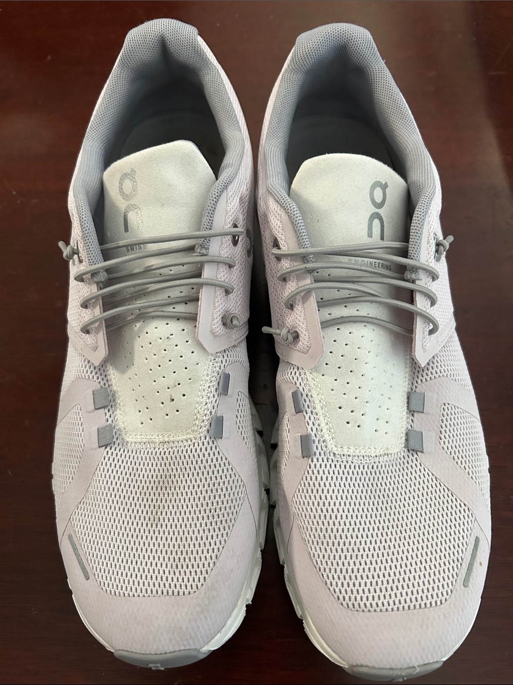 On Running Men’s Cloud Sneakers in Light Gray